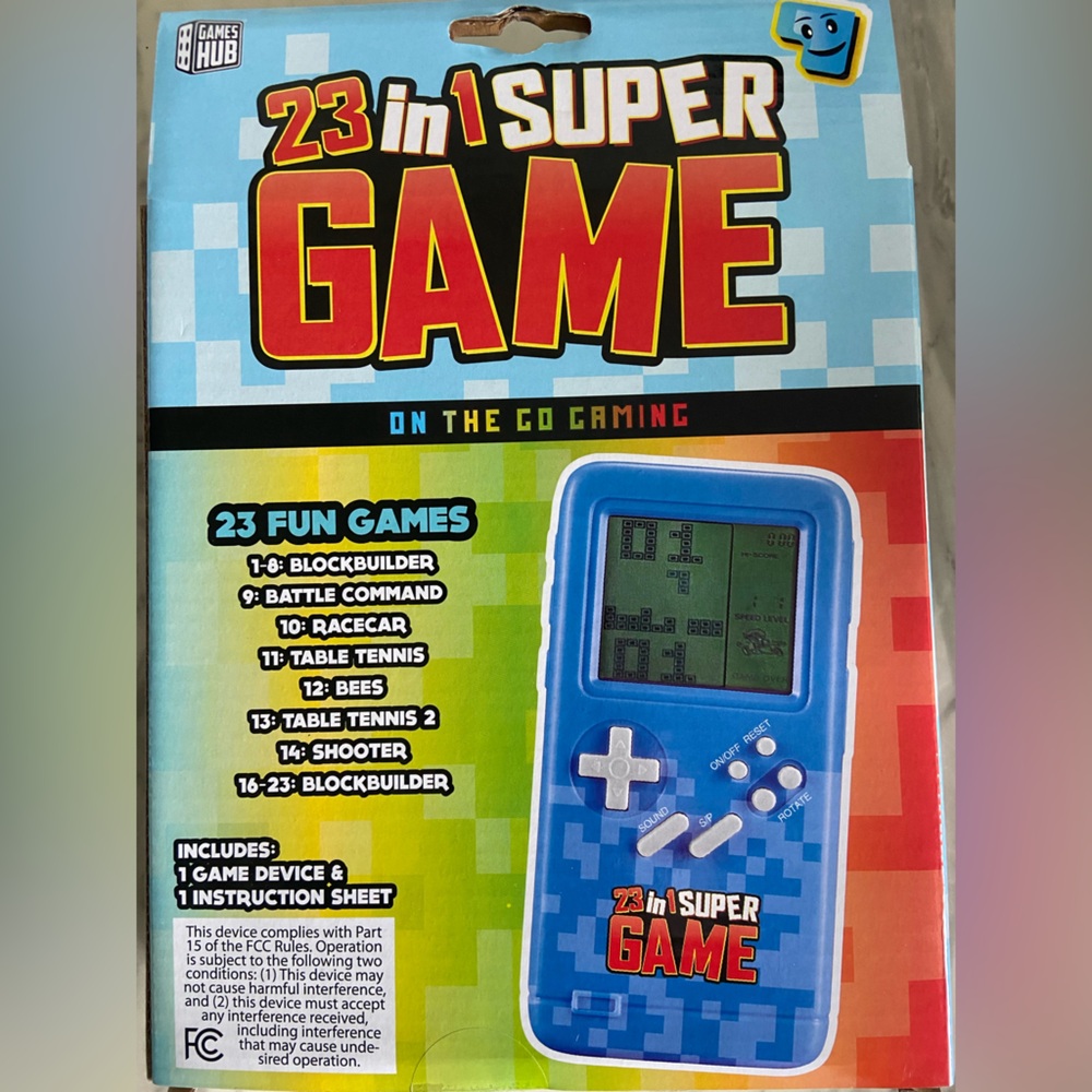 23-In-1 Super Game Handheld Console - Picture 2 of 6